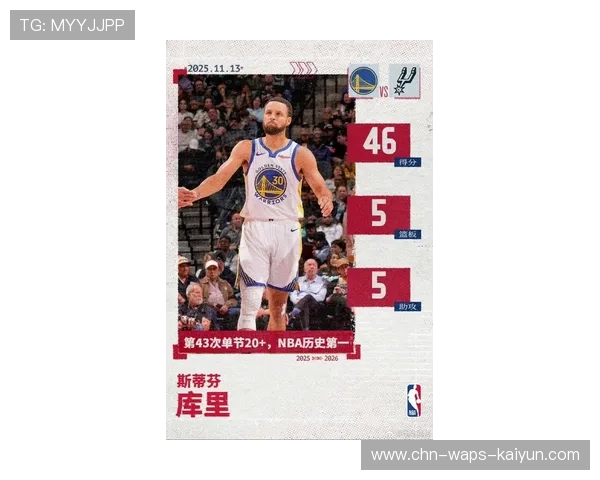 库里精准跑位接球命中，勇士再展外线杀伤